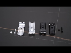 산업용 전자기술 블랙 Lean Tube 커넥터 OEM