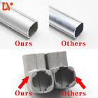 Aluminum Lean Pipe Profile Karakuri pipe rack Strong Structure Pipe For Rack And Karakuri system