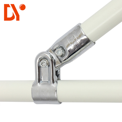 High Quality Chrome Plated HJ-11 Lean Pipe Joint Connertor For 28mm Diameter Lean Tube
