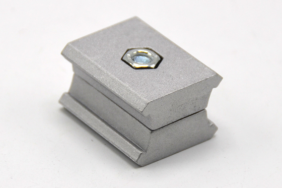 Aluminium Alloy Pipe Connectors Sandblasting Metal Pipe Joints