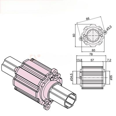 Special Twist Lock Fasteners Rotation Radar Slewing Bearing Rotater with Lock