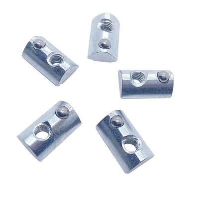European Standard T-shaped Slider Nut Nickel Plated Elastic Steel Ball Nut Block Stainless Steel
