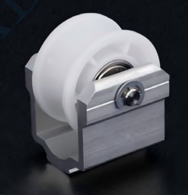 DYE28-28  Grooves Support Rollers Aluminum Lean Pipe