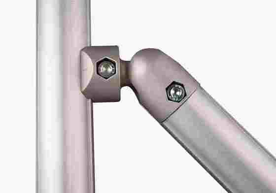 DYJ43-B07 Wholesale Aluminum Lean Tubes and Accessories, 180° fixed inner joint Aluminum Expansion Joints