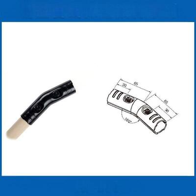 HJ-22 High Quality Steel Metal Tube Connector Fitting Box Packed for Lean System Pipes