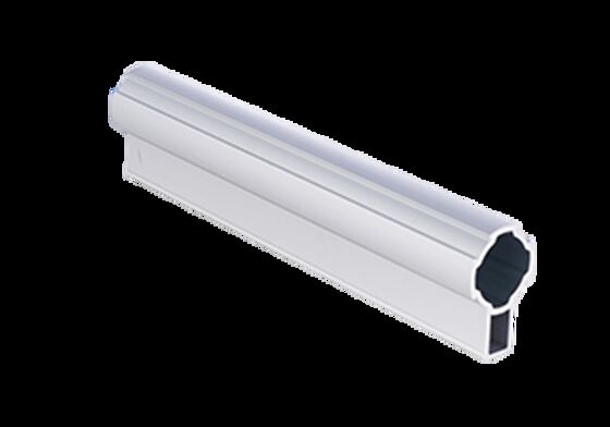 6063-T5 Aluminum Alloy Lean Pipe with Sandblasted Matte Surface and 4m Length for Karakuri Kaizen Storage Rack