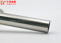 28 Mm Round Shape Metal Lean Tube Silver Color For Industry 4M /6M Length