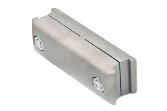 Aluminium Alloy Pipe Connectors Sandblasting Metal Pipe Joints