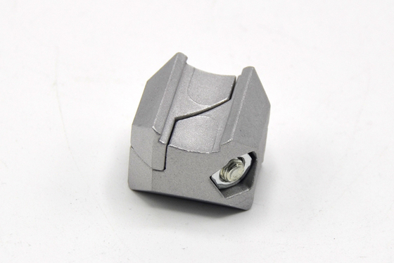 Aluminium Alloy Pipe Connectors Sandblasting Metal Pipe Joints