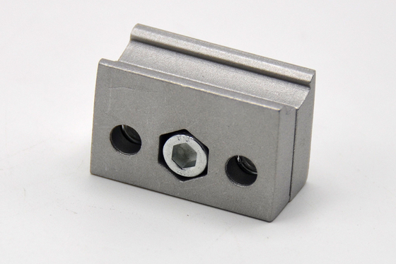 Aluminium Alloy Pipe Connectors Sandblasting Metal Pipe Joints