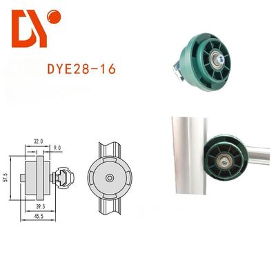 오D 28mm 알루미늄 린 파이프에 대한 산업형 굽은 안내 바퀴