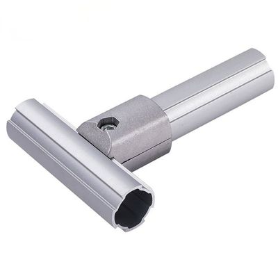 산업용 액세서리 워크샵 19mm 린 파이프 알루미늄 파이프 관절을 위한 린 파이프 커넥터