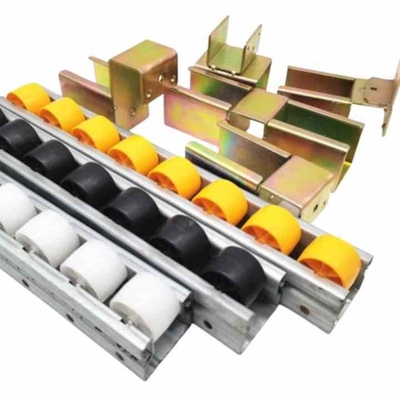 2040D Factory Supplier Fixed Lean Pipe Storage Sheet Metal Roller Track Joint