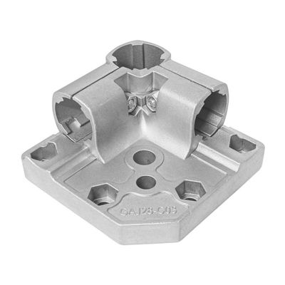 DYE28-11  핫 세일 저렴한 최고 품질의 알루미늄 린 파이프용 일체형 설치 베이스