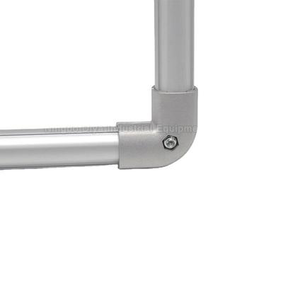 DYJ19-A15 금속 튜브 피팅 양방향 라운드 90도 엘보 커넥터 알루미늄 파이프 조인트 파이프 커넥터