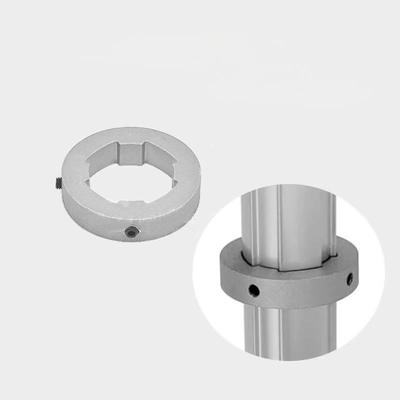 DYE19-03 알루미늄 튜브 피팅 린 파이프 슬라이더 수평 위치 링 슬라이더 고정 위치