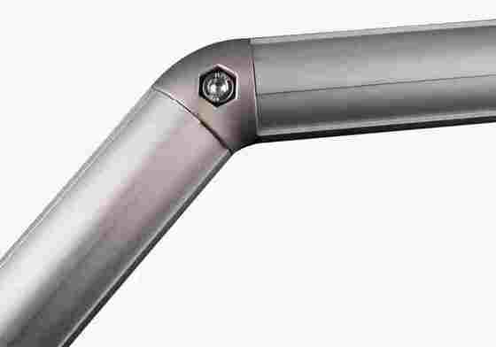 135 Degree Aluminum Pipe Connector with Female and Male Connection for Industrial Lean Pipe Joint Fastener